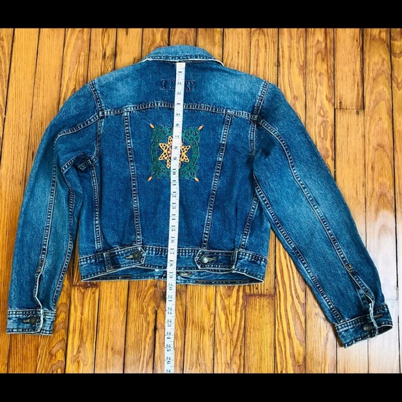 ASO Y2K JOEY POTTER DAWSONS CREEK DENIM JACKET - Picture 5 of 5